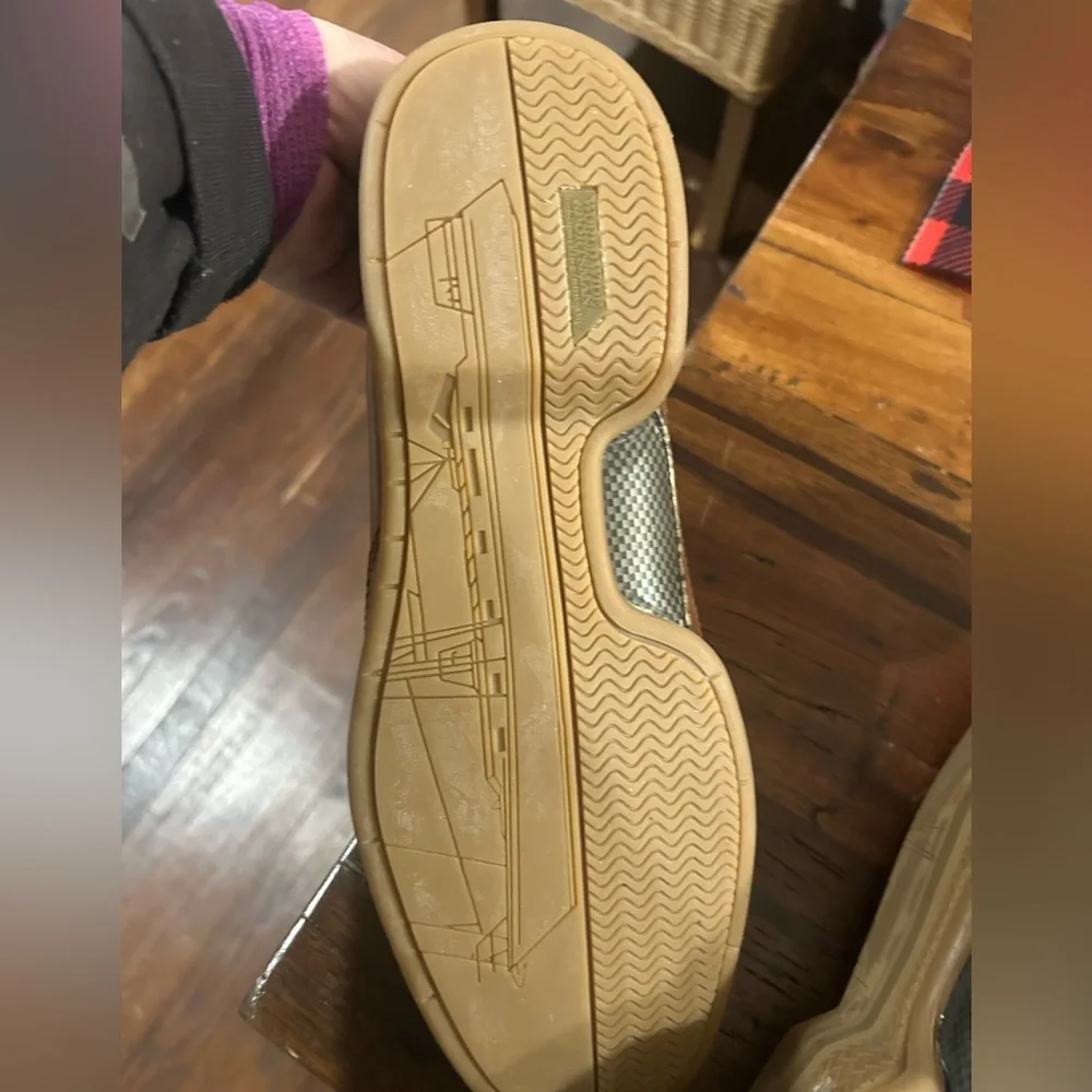 Bass Pro Shops Brown Leather Boat Shoes